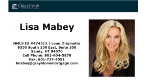Lisa Mabey Graystone Mortgage
