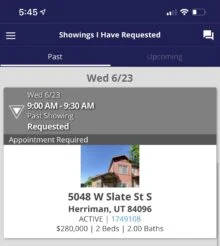 Buyer Showing in Herriman UT