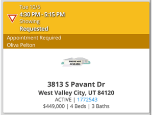 Showed a house for sale to my client in West Valley City Utah